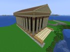 I'm building an ancient style city and this building is inspired by La Madeleine. It feels boring, what should I do to fix/improve it? Open to wild ideas.