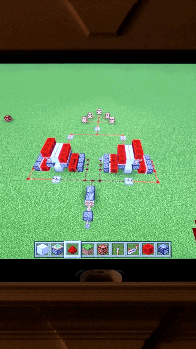 1 week learning redstone, hoping to progress to building a functioning dam
