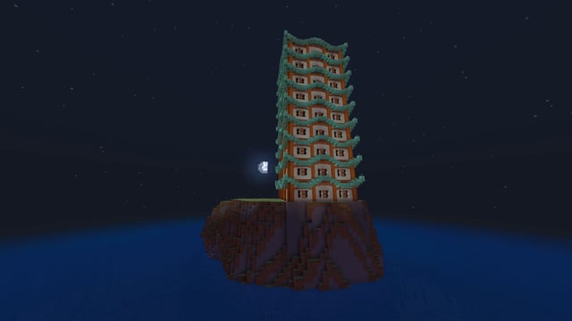 Pagoda I made on a Realm