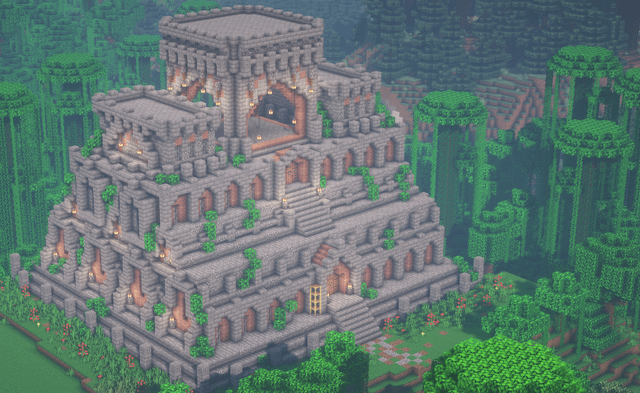 First Ever Jungle Temple Transformation..