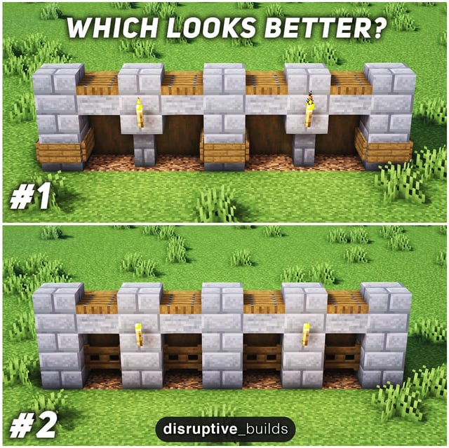 I need help with my upcoming post! Which wall looks better? Feedback appreciated!