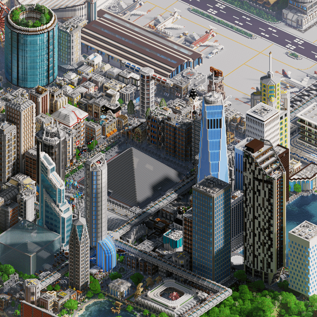 Zeon city (Project Zearth) - Render by ChomChom