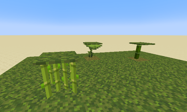 Fact: You can put put moss carpet on sugarcane, dripleaf, and bamboo. I don't know which flair to pick so I just picked Nature. That's all, Goodbye!