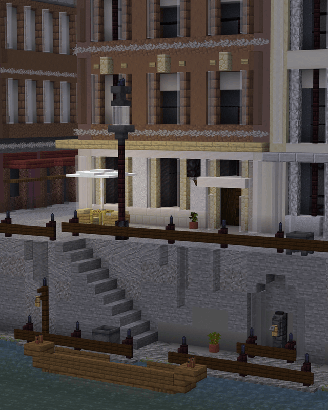 Cafe at the Utrecht canal that I built some time ago. Let me know what you think!