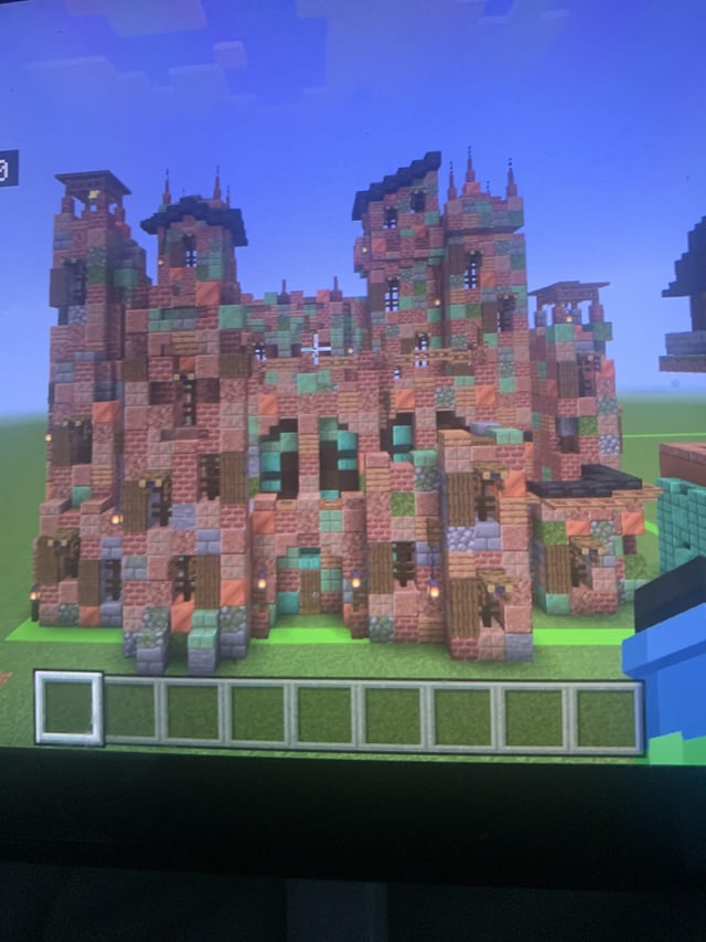 A castle I made, is there anyway I can improve on it?