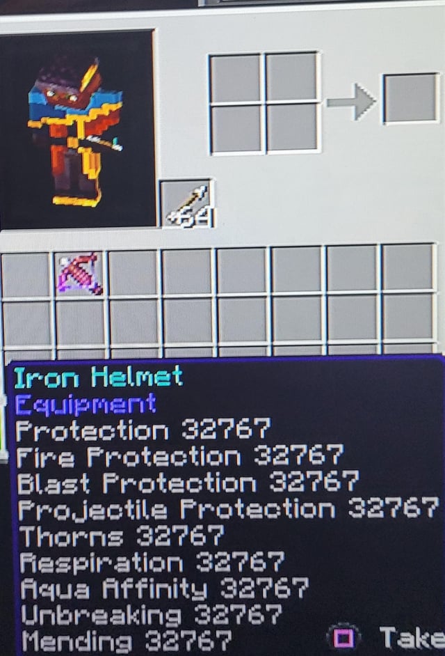 Had to pull a devious lick on this hacker on my smp so now I have a weapon of mass destruction