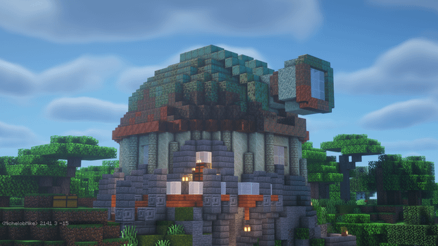 Observatory I made in our smp server!