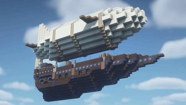 Steampunk Airship I threw together