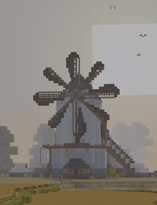 Foggy windmill from my upcoming project! What do you think of the build and screenshot I made?